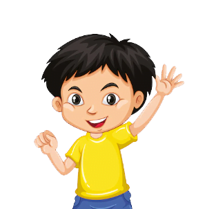 cute boy in happy mood