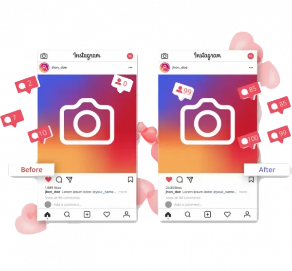 100 Instagram Likes